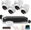 Zestaw monitoringu IP Dahua 4 Kamer IP 8mpx 4K dysk twardy